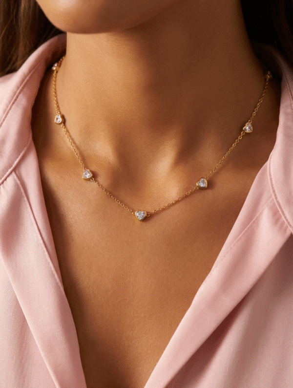Collar Acero Cristal del-Alma