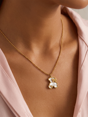 Collar Acero Destello Tierno