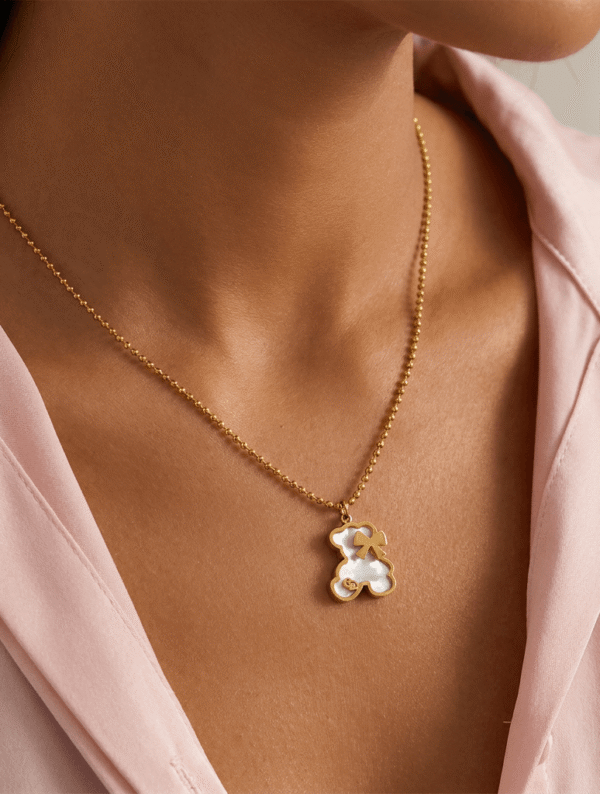 Collar Acero Destello Tierno