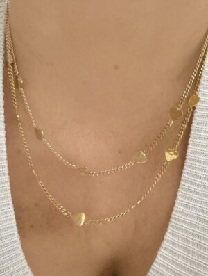 Collar Acero Xuping Romance