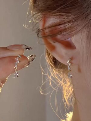 Aretes Mujer Luz Circon