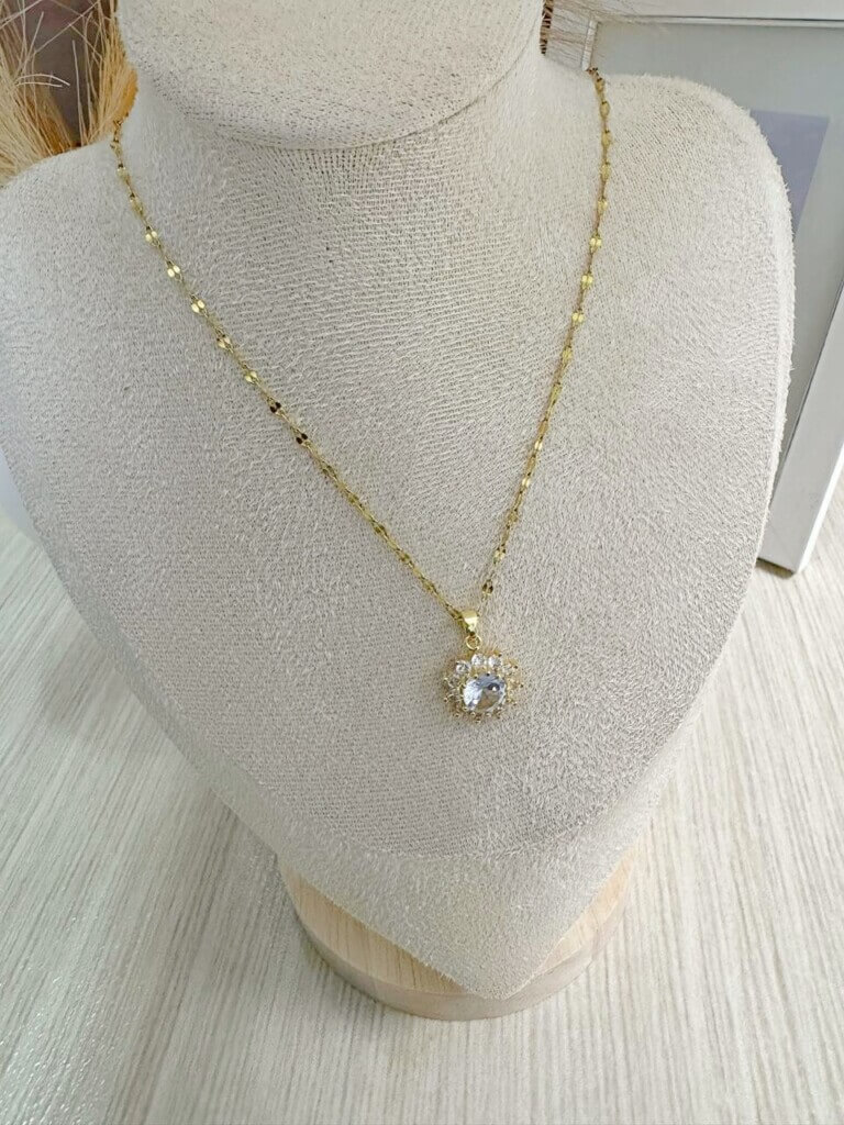 Collar Mujer Luz Blanca-1