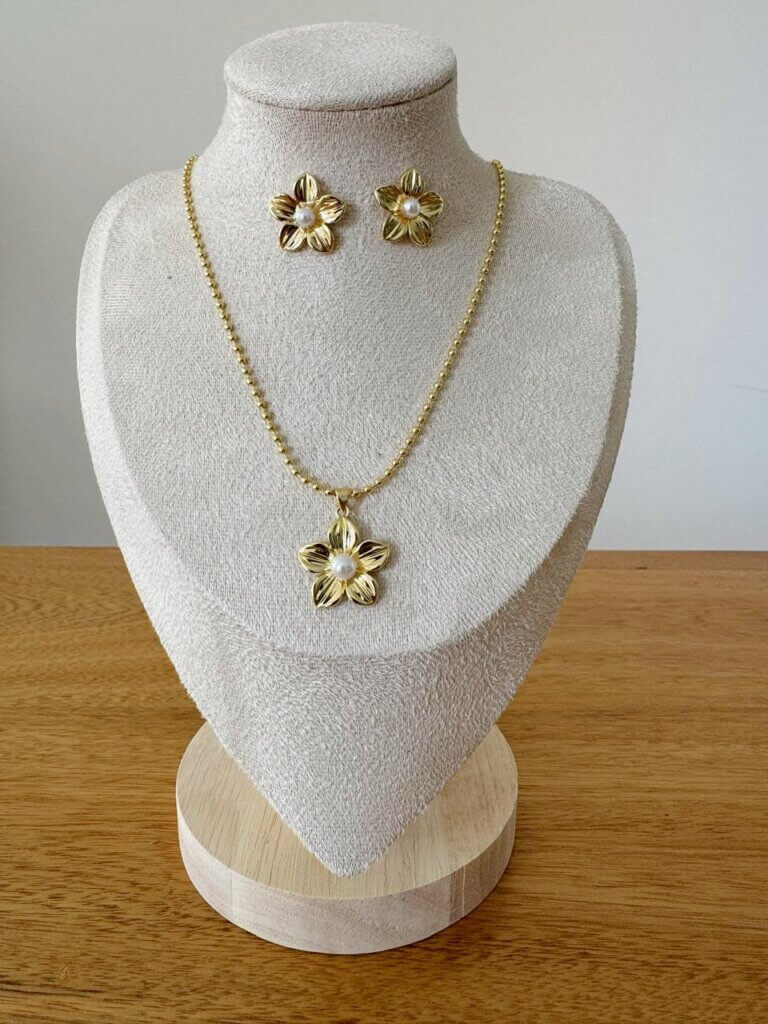 Set Mujer Oro Botanico-1