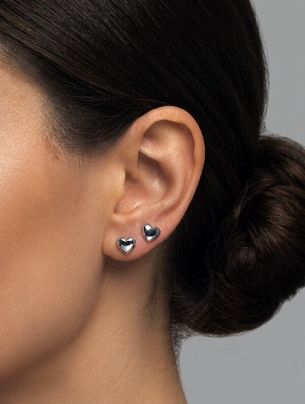 Aretes Acero Topo Latido