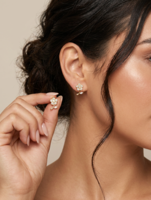 Aretes Mujer Canto Floral