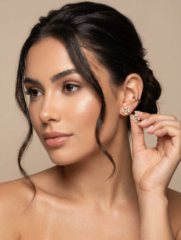 Aretes Mujer Fiesta Floral