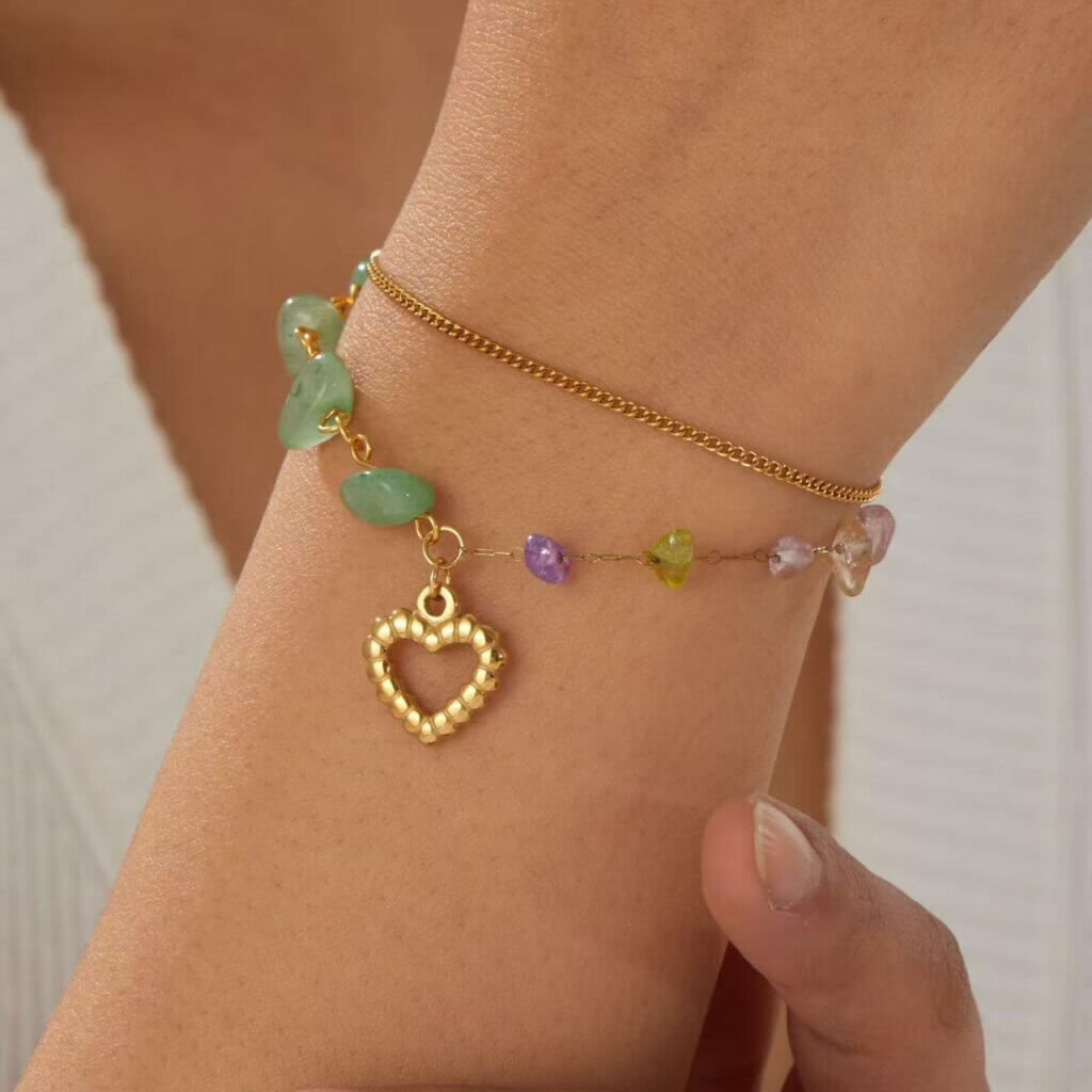 pulsera-acero-corazon-fiel-1
