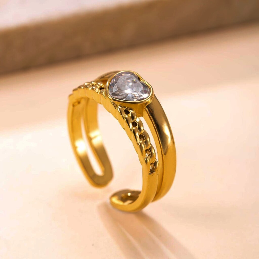 Anillo Acero Armonia Viva