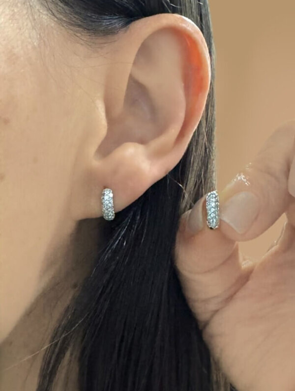 Aretes Candonga Mini Espejo