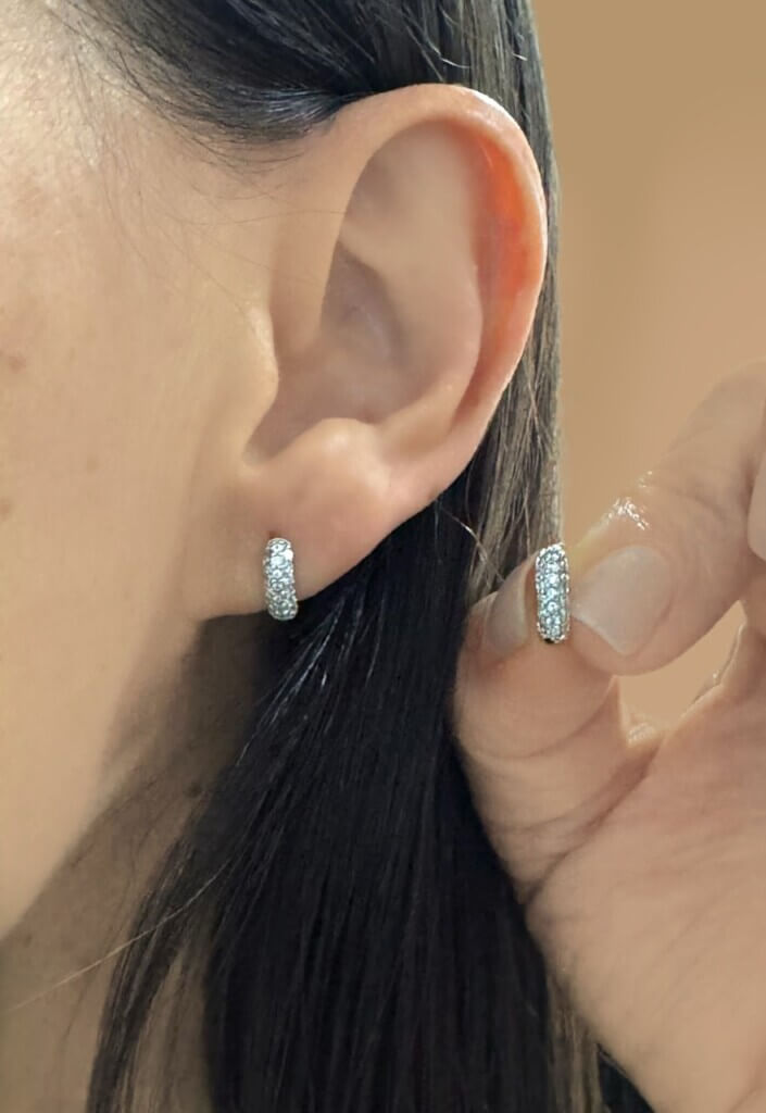 Aretes Candonga Mini Espejo