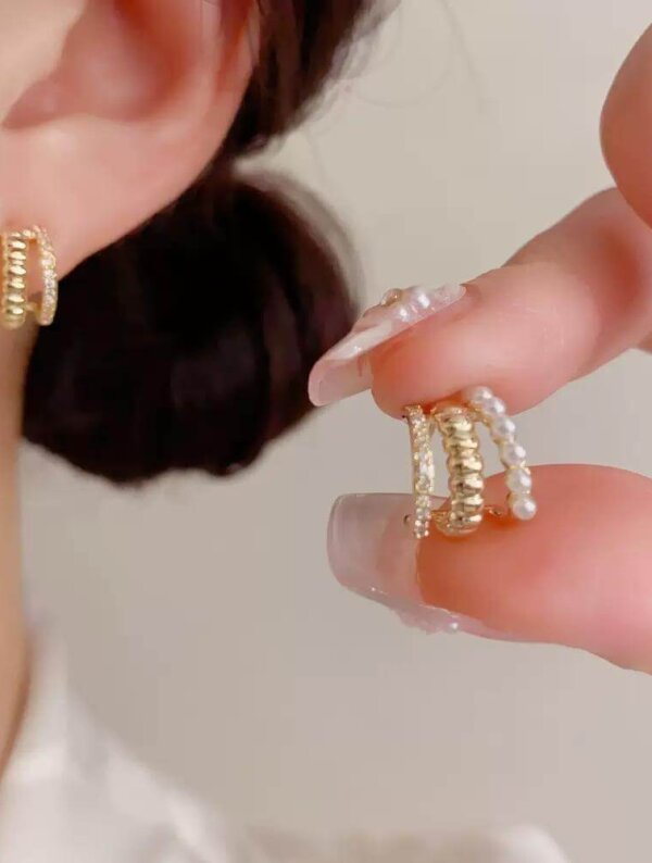 Aretes Mujer Cosmo y-Brillo