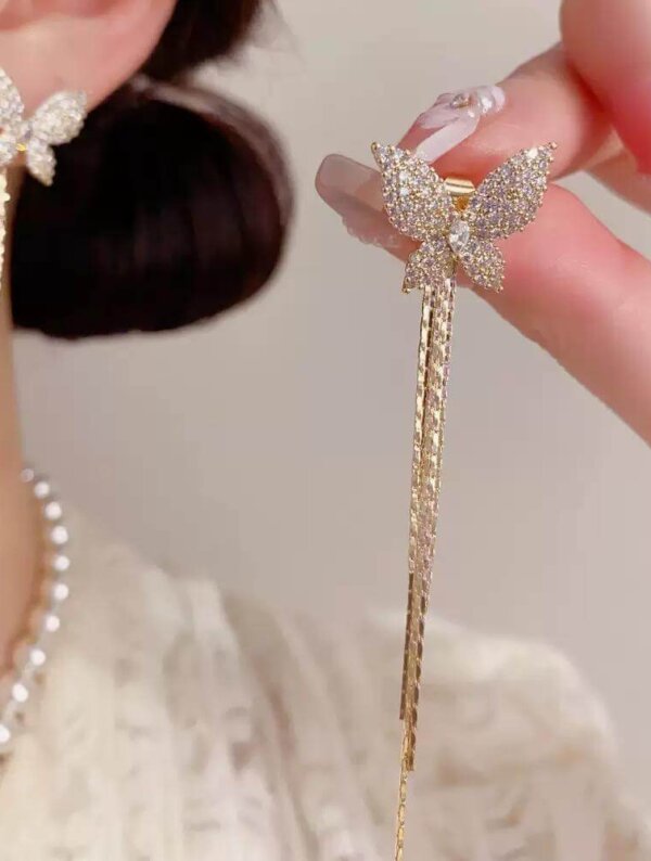 Aretes Mujer Vuelo Cristalino