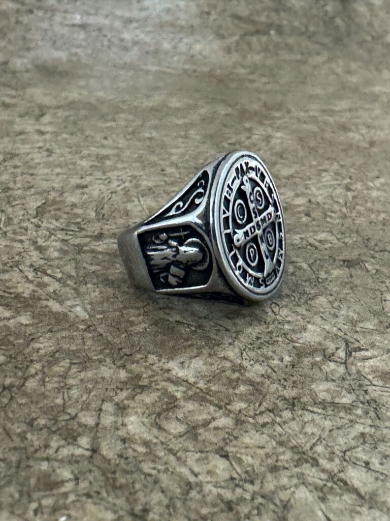 Anillo Hombre Acero Distincion-1
