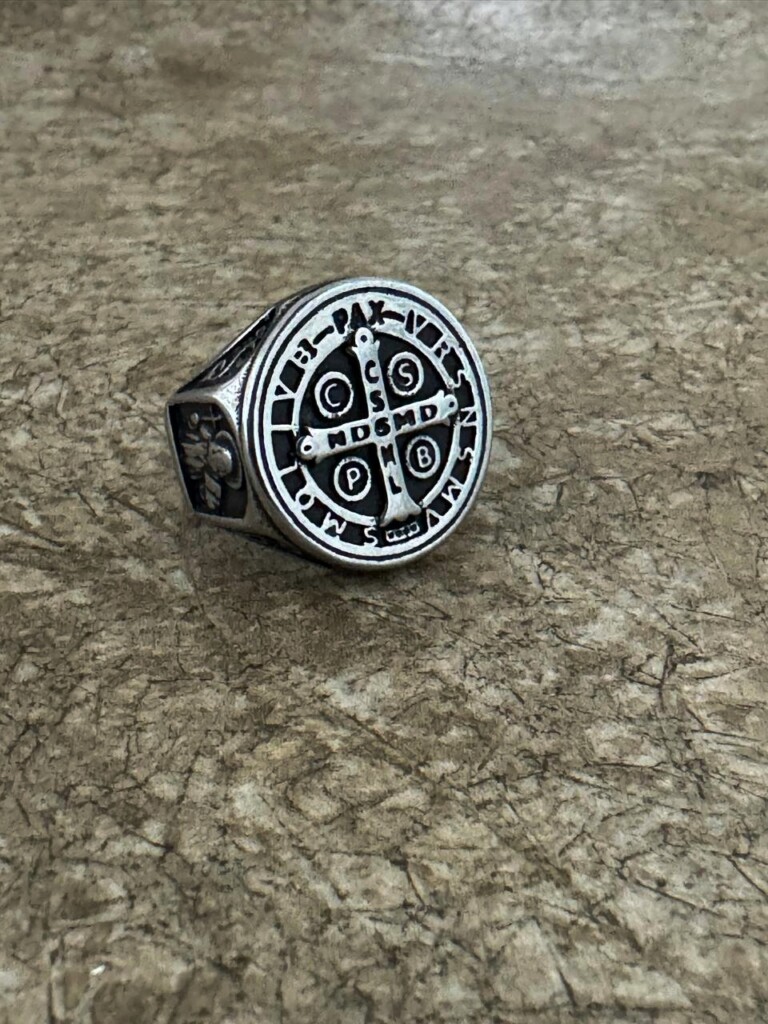 Anillo Hombre Acero Distincion