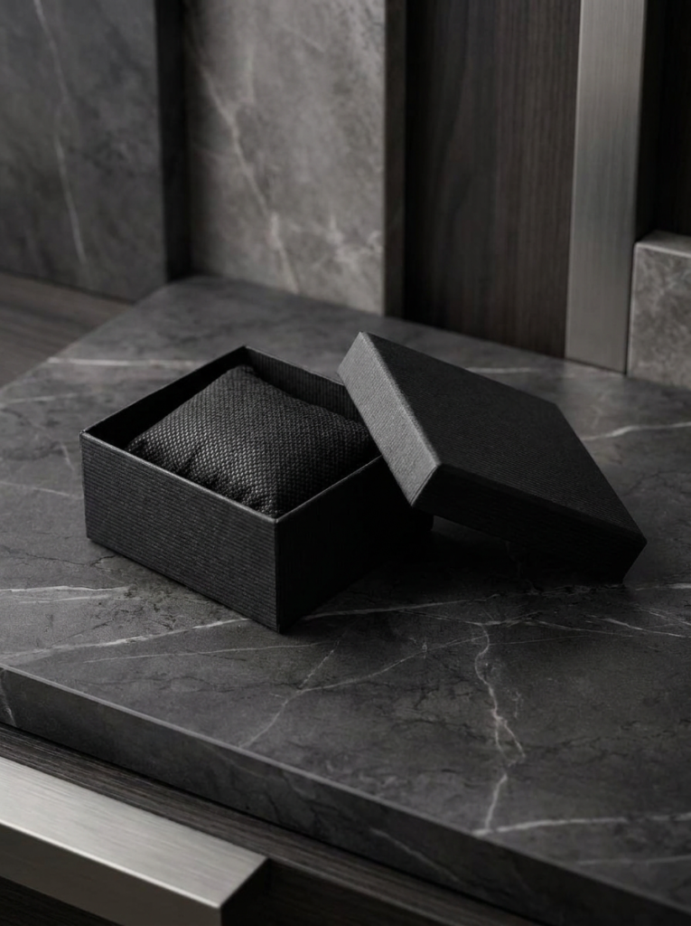 Estuche Negro Para Reloj
