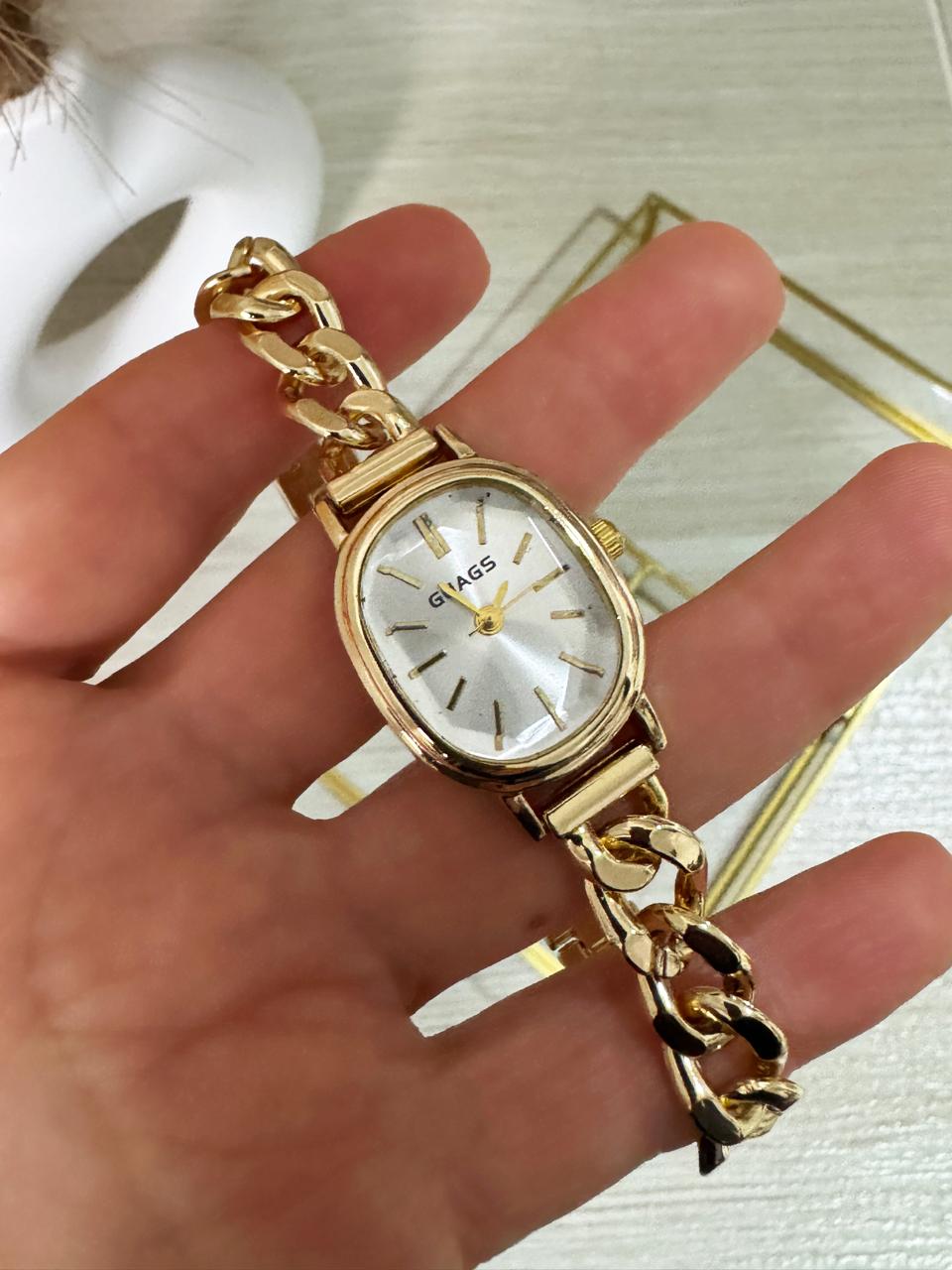 Reloj Mujer Sutil Dorado-1