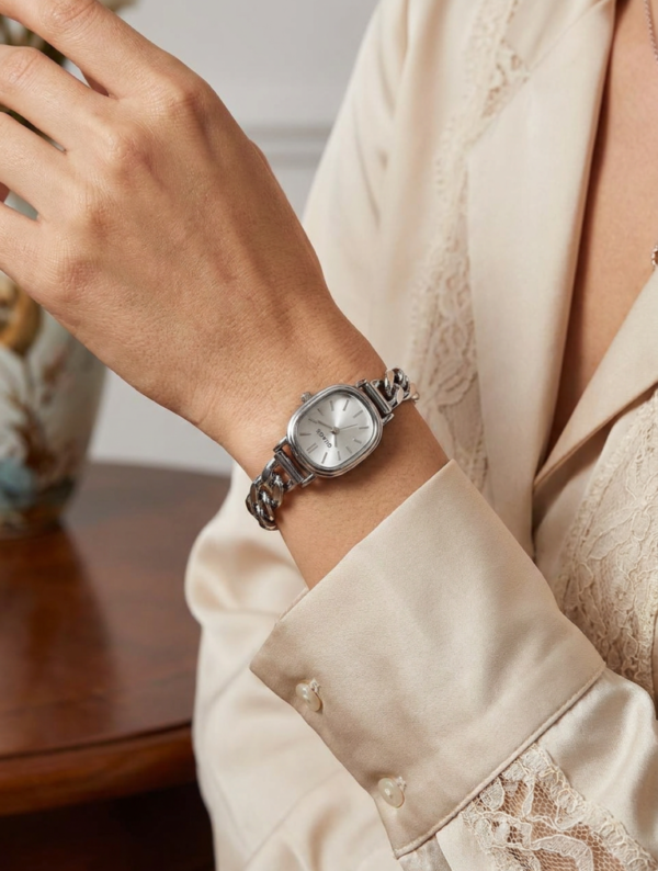 Reloj Mujer Sutil Plateado