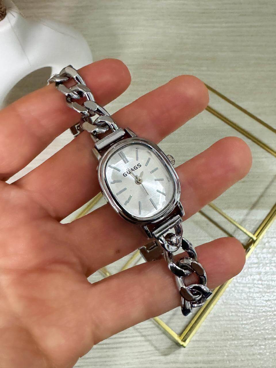 Reloj Mujer Sutil Plateado